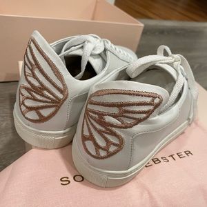 New Sophia Webster White Sneakers